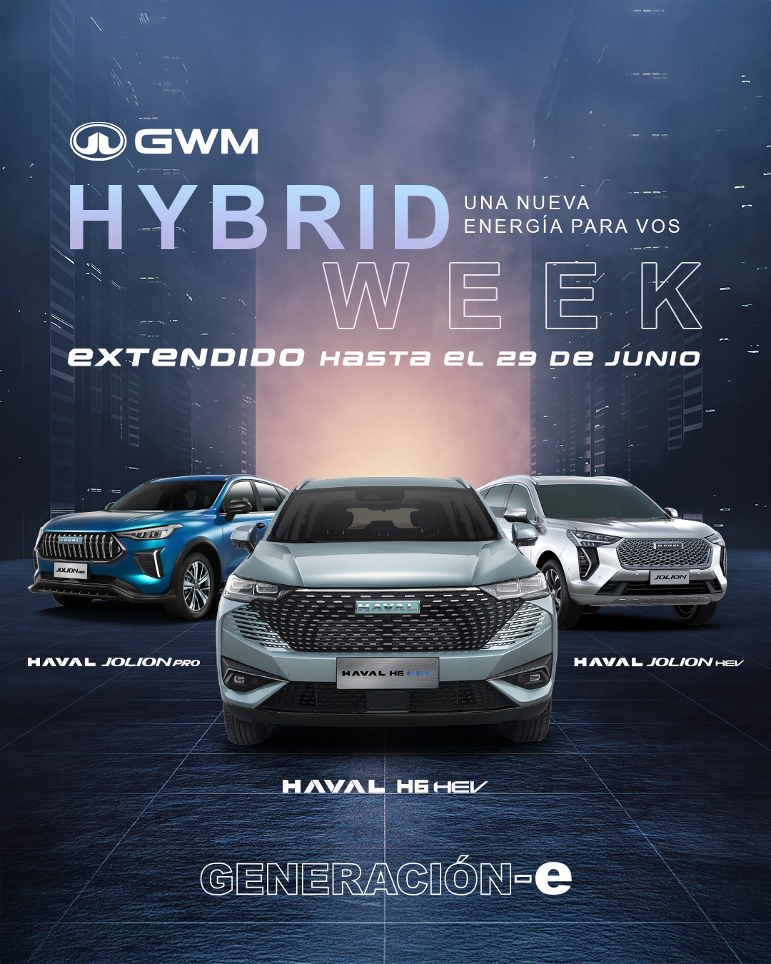 La Hybrid Week llegó a GWM con descuentos en distintos modelos