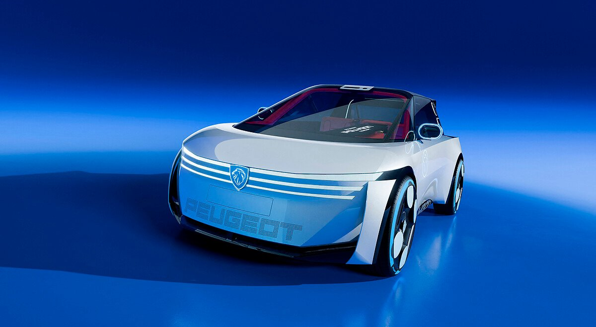Se presentó el Concept Polygon de Peugeot, la visión de futuro de la marca del león