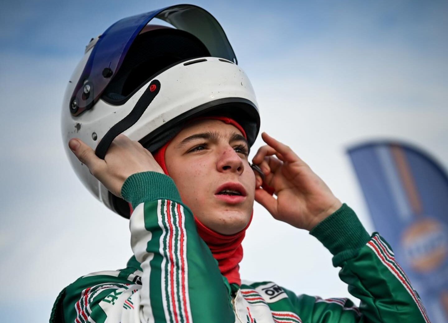 Maxi Gobbi comienza un sueño internacional: será el primer uruguayo en la FIA Karting Academy Trophy