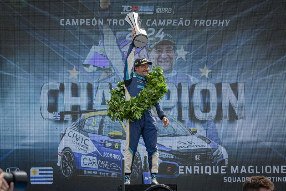 Se cierra el trío del Uruguay Racing Team: Enrique Maglione vuelve a la Copa Trophy del TCR South America