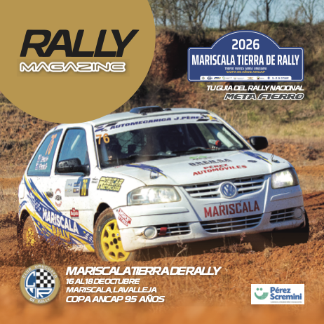 El rally uruguayo sigue en Mariscala y Rally Magazine lo acampaña